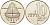 Израиль 10 лир 1977 Ханука - Иерусалимская лампа KM 91.1 медно-никель PROOF 4558-412
