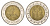 Египет 1 фунт 2008 сфинкс KM 940a биметалл 4673-843