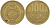 Коста-Рика 100 колон 1997 B.C.C.R. KM 230а латунь 82-234