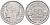 ФРАНЦИЯ 50 САНТИМОВ 1941 ТИП MORLON LOURDE KM 894.1a, LE FRANC 193.2 алюминий 44-242