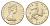 Остров Мэн 1 фунт 1978 PM, Елизавета II (1952-2022) KM 44 вирениум aUNC 4651-363
