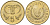 Кипр 5 центов 1998 KM 55.3 никель латунь 4141-1054