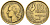 Франция 10 франков 1951 B, петух KM 915.2, Le Franc 363.5 алюминиевая бронза    4152-1241