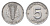 ГДР 5 пфеннигов 1949 A KM 2 алюминий 4684-248