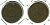 ГЕРМАНИЯ 2 ПФЕННИГА 1874 C, СТАРОГЕРБОВКА KM 2, J.2 медь 701-412