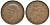 Великобритания 1 пенни 1927 Георг V (1910-1936) KM 826, Spink 4054 бронза 4123-1015