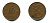 Финляндия 10 пенни 1923 республика (1918-1962) KM 24 медь 46-816