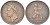 Великобритания 1 фартинг 1826 Георг IV (1820-1830) KM 697, Spink 3825 медь 4613-358