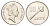 Фиджи 10 центов 1998 Елизавета II (1952-2022), булава KM 52a сталь плакированная никелем UNC 4698-1152