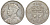 Фиджи 1 флорин 1934 Георг V (1910-1936), герб Фиджи KM 5 серебро    91-1211
