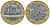 Франция 10 франков 1991 тип гений Бастилии KM 964.1, Le Frank 375.6 биметалл 93-1441