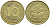 ФРГ 10 ПФЕННИГОВ 1991 А KM 108, J.383 сталь плакированная латунью 4393-826