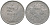 Французская Новая Каледония 5 франков 1952 птица кагу, (IEOM) KM 4, Schoen 4, Lec 71 алюминий 180-226