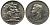 Великобритания 5 шиллингов = 1 крона 1951 Георг VI (1936-1952), фестиваль Британии, Георгий Победоносец KM 880, Spink 4111 медно-никель Prooflike 1518-215