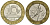 Франция 10 франков 1988 тип гений Бастилии KM 964.1, Le Franc 375.2 биметалл 4135-527