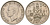 Великобритания 1 шиллинг 1951 Георг VI (1936-1952), Шотландский герб KM 877, Spink 4109 медно-никель 4126-417