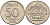 Швеция 50 эре 1952 TS, Густав VI Адольф (1950-1973) KM 825 серебро 4148-921