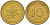 ФРГ 10 ПФЕННИГОВ 1978 D KM 108, J. 383 сталь плакированная латунью 219-521