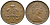 Великобритания 2 пенса 1978 Елизавета II (1952-2022) KM 916, Spink 4235 (C1) бронза 87-727