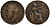 Великобритания 1/2 пенни 1917 Георг V (1910-1936) KM 809, Spink 4056 бронза 4601-426