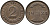ГЕРМАНИЯ 2 РЕНТПФЕННИГА 1924 G J 307, KM 31 бронза UNC 413-3821