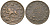 Иран 2000 динар 1919 подделка для обращения тип KM 1040 бронза 98-515