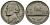 США 5 центов 1960 Джефферсон KM A192 медно-никель 4135-442
