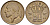 Бельгия 50 сантимов 1965 Belgie, Бодуэн I (1951-1993) KM 149.1 бронза 4528-961