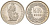 ШВЕЙЦАРИЯ 1/2 ФРАНКА 2009 В KM 23а.3 медно-никель 4528-648