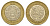 Мексика 10 песо 2005 KM 616 биметалл 4675-321