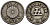 ЯПОНИЯ 5 СЕН 1892 ГОД 25, ИМПЕРАТОР МИЦУХИТО (МЭЙДЗИ) (1867-1912) KM 19 медно-никель 4511-443