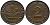 ФРГ 2 пфеннига 1963 F KM 106, J. 381 бронза 99-133