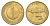 Словения 1 толар 1996 рыбы KM 4 латунь UNC 4644-927