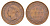 Канада 1 цент 1893 Виктория (1837-1901) KM 7 бронза 4637-125