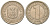 Югославия 1 новый динар 1999 KM 168 медь цинк никель 4387-533