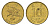 Гонконг 10 центов 1997 KM 66 сталь плакированная латунью UNC 4625-863
