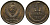 СССР 1 копейка 1991 ЛМД, буква "Л" KM 126а, Федорин 181 латунь аUNC 188-1021