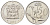 ЮАР 50 центов 1975 Зантедеския Эллиота (калла), герб KM 87 никель UNC 4695-1122