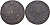 Россия 5 копеек 1781 ЕМ, Екатерина II (1762-1796) Биткин 632 медь 1103-7-62