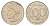 Италия 100 лир 1994 R, дельфины KM 159 медно-никель 4148-744