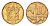 ЮАР 10 центов 1997 герб, цветок алоэ KM 161 сталь плакированная бронзой UNC 4694-735