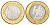 Бразилия 1 реал 2005 KM 668 биметалл UNC 4654-814