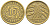 ГЕРМАНИЯ 10 РЕЙХСПФЕННИГОВ 1929 D KM 40, J. 317, Weege 9 алюминиевая бронза 4182-715