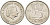 Нидерланды 25 центов 1965 Юлиана (1949-1980) KM 183 никель 214-943