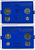 Швеция набор из 4 монет 1987 в пластике, Карл XVI Густав (1973- ) KM MS 43 UNC 4-4-1-30