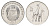 КНДР (Северная Корея) 1/2 чона 2002 Мир животных - Жираф KM 186 алюминий UNC 4662-341