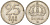 Швеция 25 эре 1950 TS, Густав V (1907-1950) KM 816 серебро 4147-1022