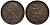 Великобритания 1 фартинг 1879 Виктория (1837-1901) KM 753, Spink 3958 бронза 99-1156