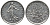 Франция 5 франков 1990 сеятель KM 926а.1, Le Franc 341.22 никель плакированный медно-никелем 4123-515