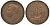 Великобритания 1/2 пенни 1938 Георг VI (1936-1952) KM 844, Spink 4115 бронза 4122-747